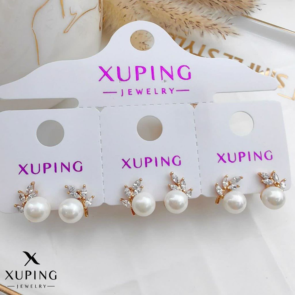 گوشواره مرواریدی ژوپینگ کد 2541 - خرید آنلاین از گالری آداس